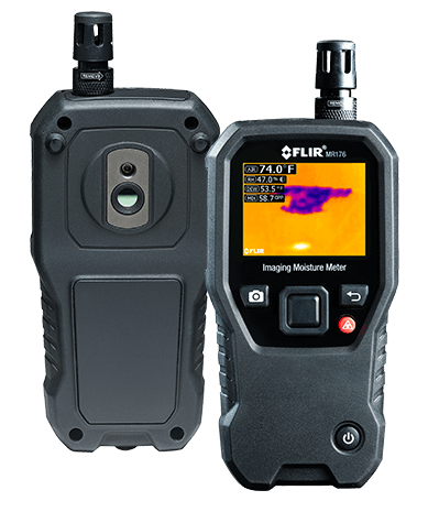 MR176 moisture meter with integrated thermal imaging camera
